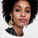 Exaggerated oil drop earring necklace – Jewelry Gift Ideas — 3