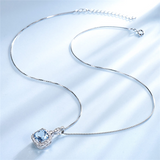 Sky blue necklace – Jewelry Gift Ideas — 5