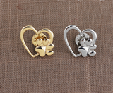 Caring dog paw cutout brooch – Jewelry Gift Ideas — 9