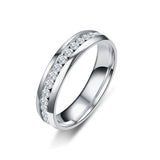 Single Row Stainless Steel Ring With Inner – Holiday Gift Ideas — 1