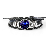 12 Zodiac Constellation Bracelet Luminous Braided – Jewelry Gift Ideas — 3