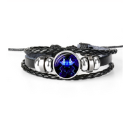 12 Zodiac Constellation Bracelet Luminous Braided – Jewelry Gift Ideas — 3