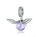 Pendant with Wings Inlaid With Glass Beads – Jewelry Gift Ideas — 5