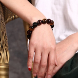 Tiger Eye Bracelet Natural Crystal Stone Buddha – Jewelry Gift Ideas — 3