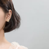 Flower earrings, four-leaf clover earrings – Thoughtful Gifts — 4