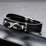 Multilayer Braided Leather Bracelet Infinite 8 – Jewelry Gift Ideas — 2