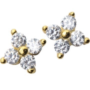 S925 silver flower earrings – Special Occasion Gifts — 6