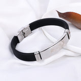 Silicone stainless steel bracelet – Jewelry Gift Ideas — 2