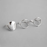 Geometry Shape 925 Sterling Silver Ring for Women – Gifts for Her — 2