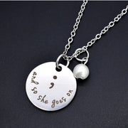 Stainless Steel Pendant Necklace Lnspirational – Jewelry Gift Ideas — 4