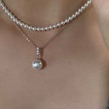 Simple Personalized All-match A Pearl Necklace – Jewelry Gift Ideas — 4