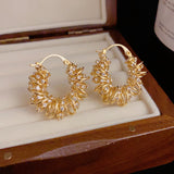 Special-interest Design Spiral Wound Earrings – Practical Gifts — 7