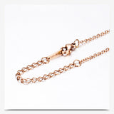 Double Ring Diamond Roman Numeral Necklace – Jewelry Gift Ideas — 3