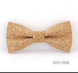 Men's casual party cork bow tie – Gifts for Him — 10