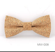 Men's casual party cork bow tie – Gifts for Him — 10