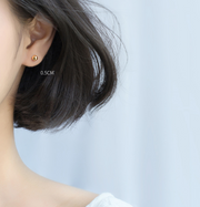 Simple and small golden beads earrings – Everyday Gifts — 9