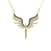 Guardian Angel Diamond Ring Necklace Earrings – Jewelry Gift Ideas — 2