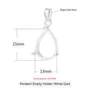 925 Sterling Silver Pendant Silver Ring Holder – Jewelry Gift Ideas — 12