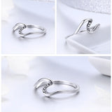Stylish zircon ring – Birthday Gifts — 4