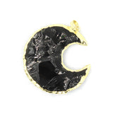 Star Moon Faceted Pendant White Crystal – Jewelry Gift Ideas — 2