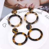 Acrylic Acetate Plate Leopard Earrings For Women – Jewelry Gift Ideas — 4