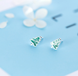 Christmas tree stud earrings – Everyday Gifts — 4