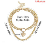 Metal Heart Choker Necklace For Women – Jewelry Gift Ideas — 4
