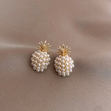 Female 925 Sterling Silver Needle Pearl Earrings – Gifts for Her — 5