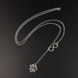 Simple Flower Flower Hollow Lotus Necklace – Jewelry Gift Ideas — 2