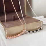 Silver Shangmei Honeycomb Necklace Women's – Jewelry Gift Ideas — 1