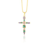 Zircon Cross Necklace For Men And Women – Jewelry Gift Ideas — 2
