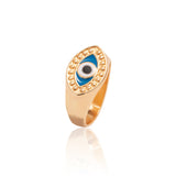 Women's Fashionable Gold-plated Ring – Gifts for Her — 9