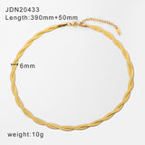 High Sense Gold Plated Stainless Steel Necklace – Jewelry Gift Ideas — 6