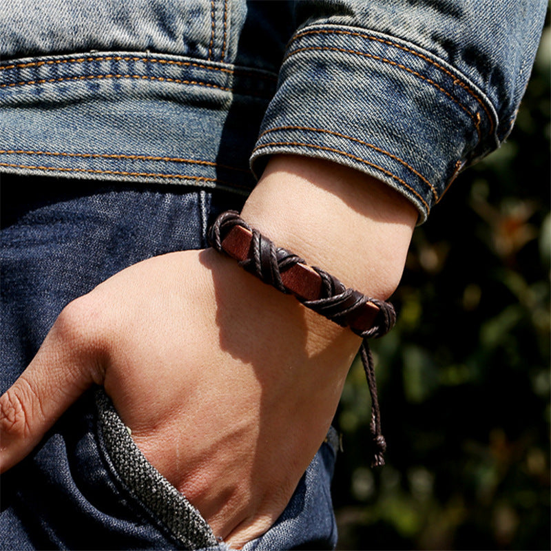 Asgard Crafted Leather Nordic Arm Bracelet – Jewelry Gift Ideas — 1