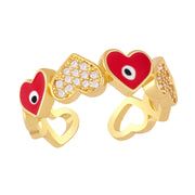 Women's Creative Eye Love Ring Simple – Gifts for Her — 2