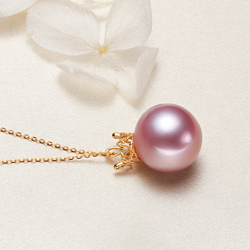 Crown Silver 925 Silver Pendant Pearl Necklace – Jewelry Gift Ideas — 2