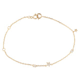 Silver Gilded Zircon Shiny Necklace – Jewelry Gift Ideas — 4