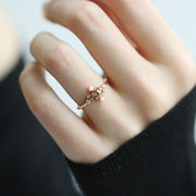 Simple Temperament Zircon Index Finger Ring – Jewelry Gift Ideas — 1