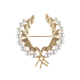 Women's New Party Wheat Ear Pearl Matte Gold – Jewelry Gift Ideas — 4