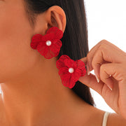 Sweet And Simple Ginkgo Leaf Flower Large Earrings – Thoughtful Gifts — 10