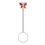 Creative Painting Oil Butterfly Smoking Ring Bracket – Creative Gifts — 2