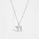 S925 Sterling Silver Necklace Micro Inlaid Zircon – Jewelry Gift Ideas — 4