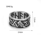 Crow Retro Stainless Steel Personalized Ring – Practical Gifts — 11