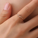 Hollow love ring – Gifts for Couples — 1