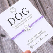 Friendship Bracelet Gift for Him Paw Print – Jewelry Gift Ideas — 11
