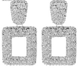 Women's geometric square metal fashion earrings – Stylish Gifts — 7