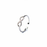 Love Rumei Ring Women's Plating Platinum Diamond – Gifts for Her — 3