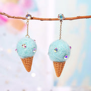 Long Cute Animal Plush Long Chain Earrings – Stylish Gifts — 10