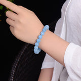 Natural Crystal Brazil Sky Blue Sea Sapphire – Jewelry Gift Ideas — 4
