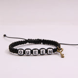 KING QUEEN Hand Weaving Bracelet Lock Cylinder – Jewelry Gift Ideas — 4
